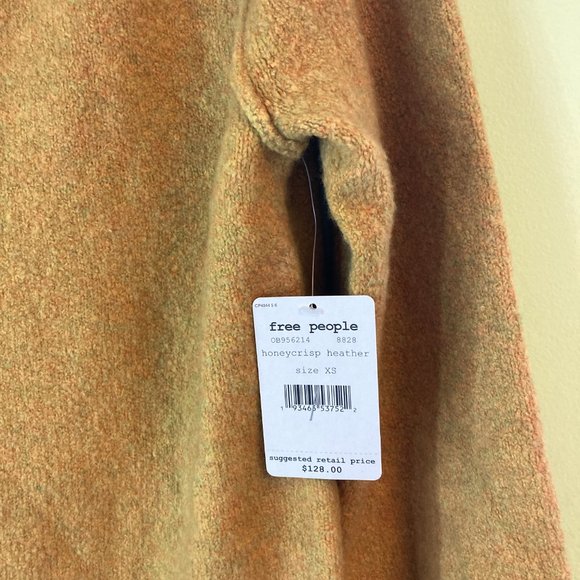 NWT Free People Cowl Neck Sweater. - Picture 7 of 7